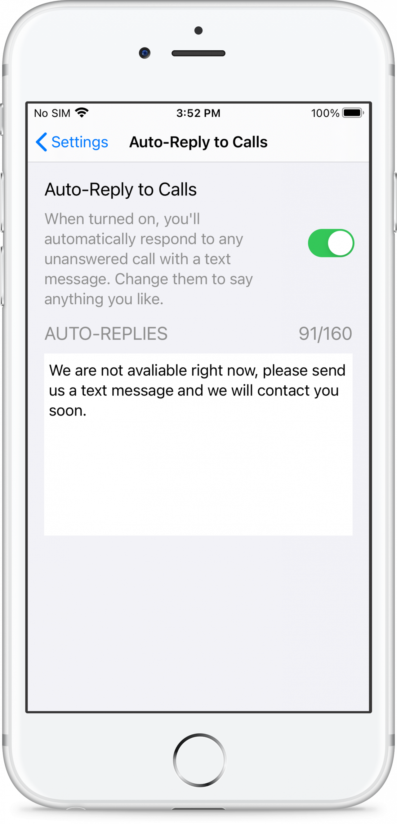 Auto Reply Message - Next Generation Business Communication
